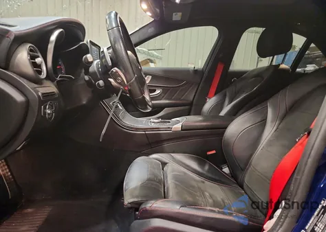 2017 Mercedes-Benz C 43 4Matic Amg z USA, uszkodzony, nr VIN 55SWF6EB6HU215870